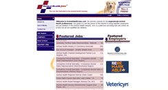 Desktop Screenshot of animalhealthjobs.com